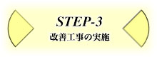 省エネ・ステップアップ-3 改善工事の実施